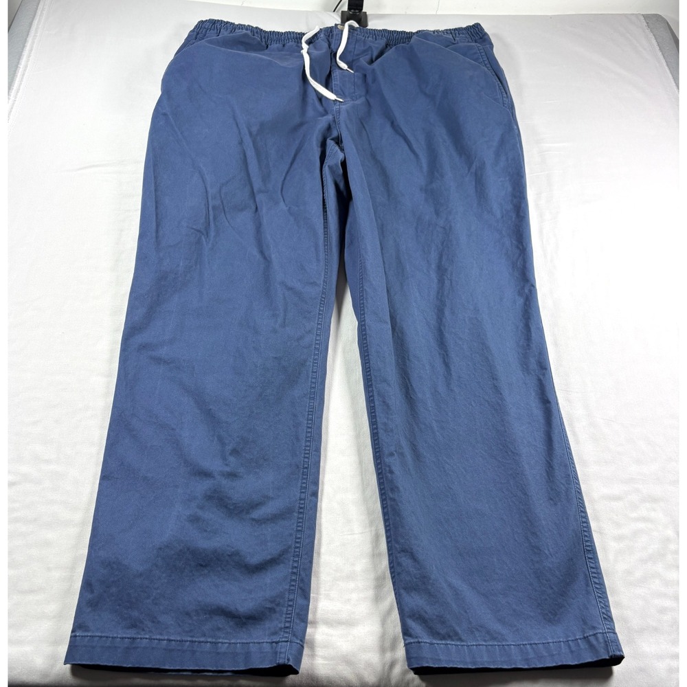 Polo Ralph Lauren Pants Mens 3XLT Tall Blue Prepster Chino Classic Fit Stretch